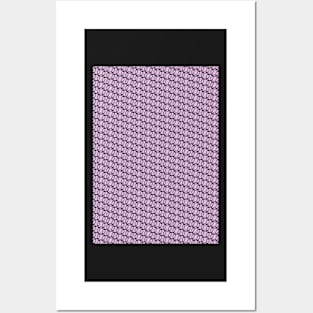 interlocking hexagons Posters and Art